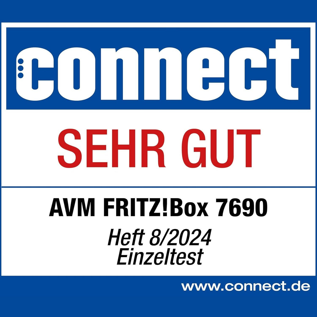 AVM FRITZ!Box 7690 - DSL Router mit Wi-Fi 7, Zigbee, DECT-Basis - Weiß