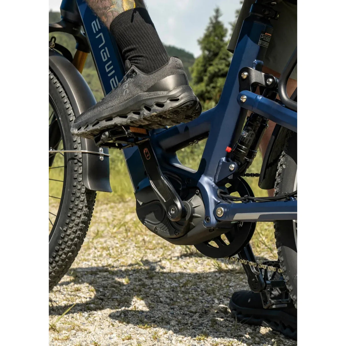 ENGWE E26 3.0 Pro eSUV E-Bike Mittelmotor 100Nm Vollfederung 720Wh 135km Grau