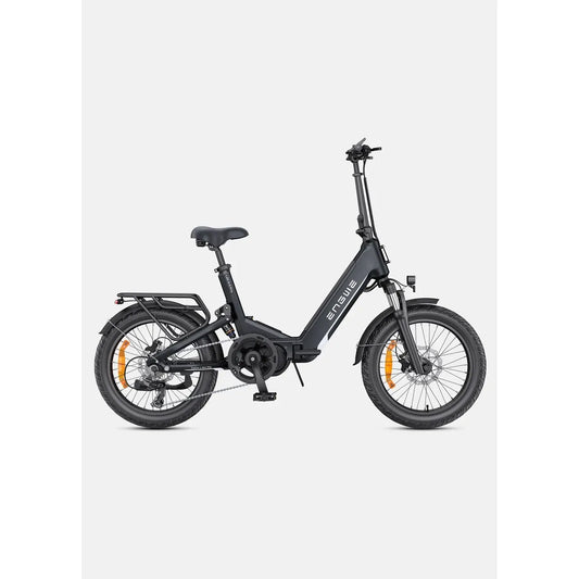 ENGWE L20 3.0 Pro E-Bike Mittelmotor 100Nm Vollfederung 720Wh Klapprad Schwarz