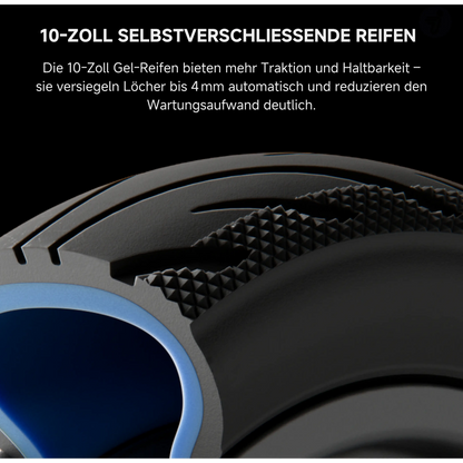 Segway Ninebot F3 Pro D E-Scooter – ABE Straßenzulassung, 500 W, 477 Wh, 70 km Reichweite, 20 km/h